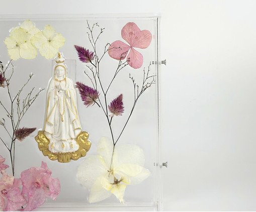 Acr&iacute;lico Decorativo Orat&oacute;rio Nossa Senhora de F&aacute;tima Pequeno image number 2