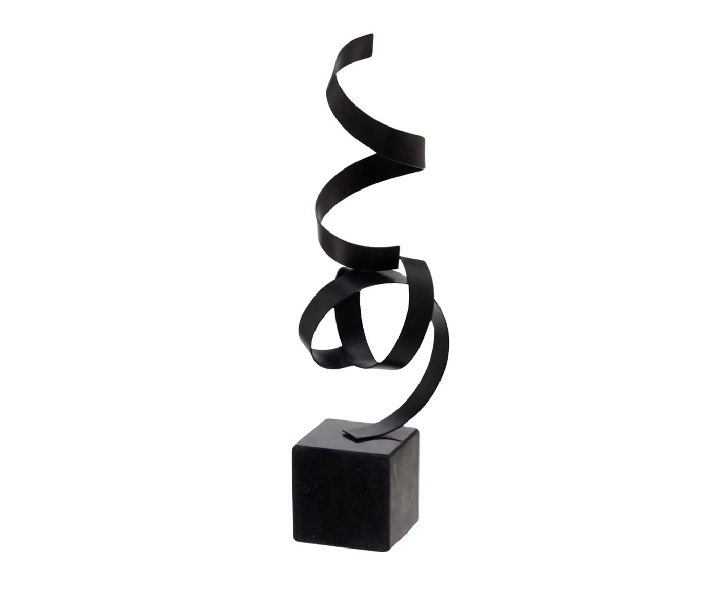 Escultura Decorativa Preto image number 0