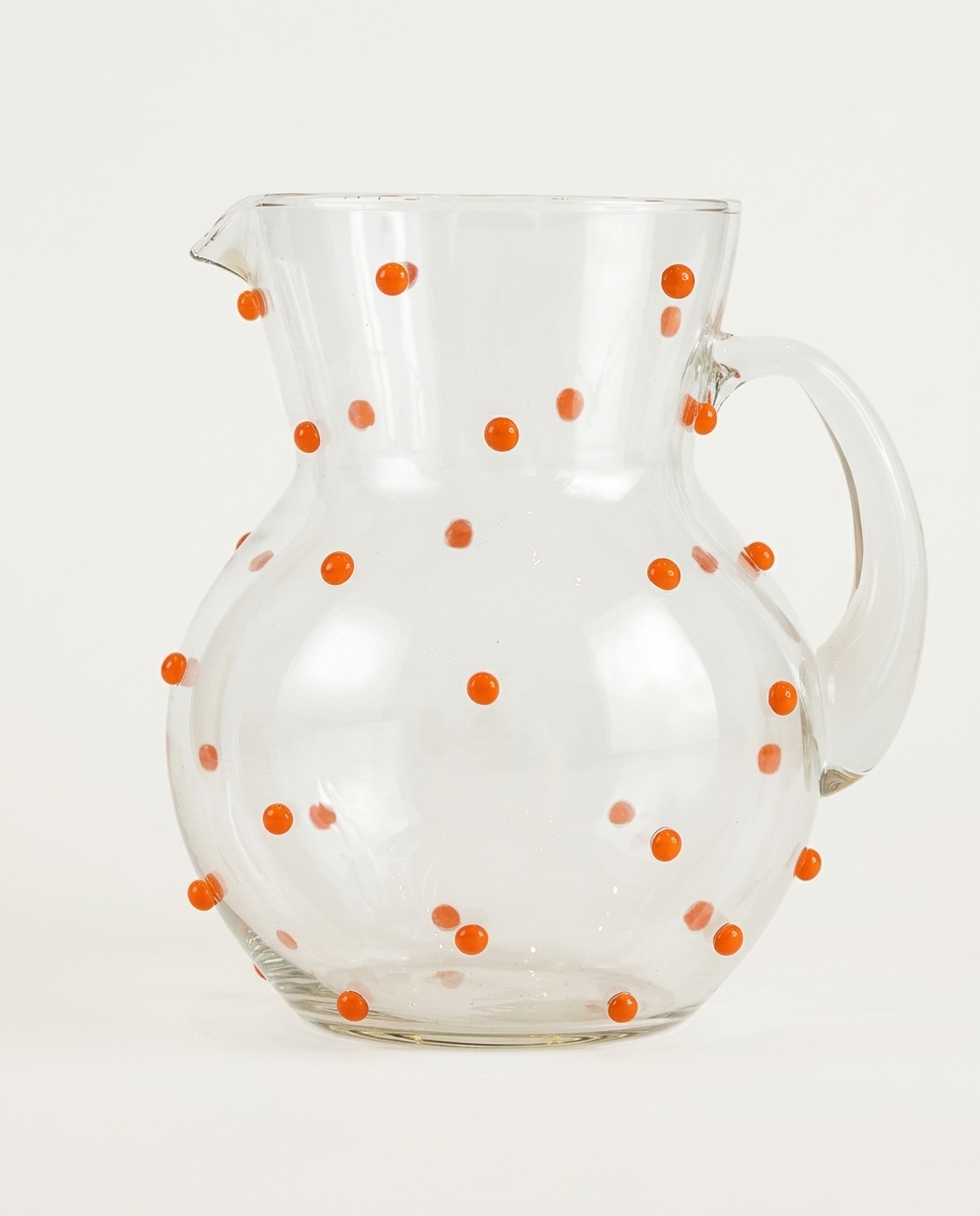 Jarra de Vidro Gemas Laranja - image 0