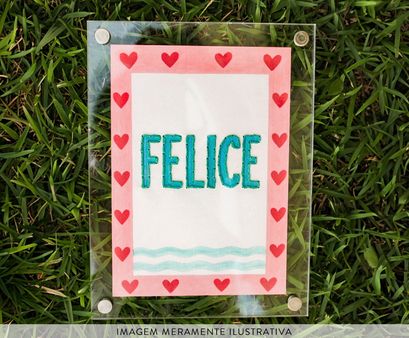 Quadro em Acr&iacute;lico "Felice" image number 1