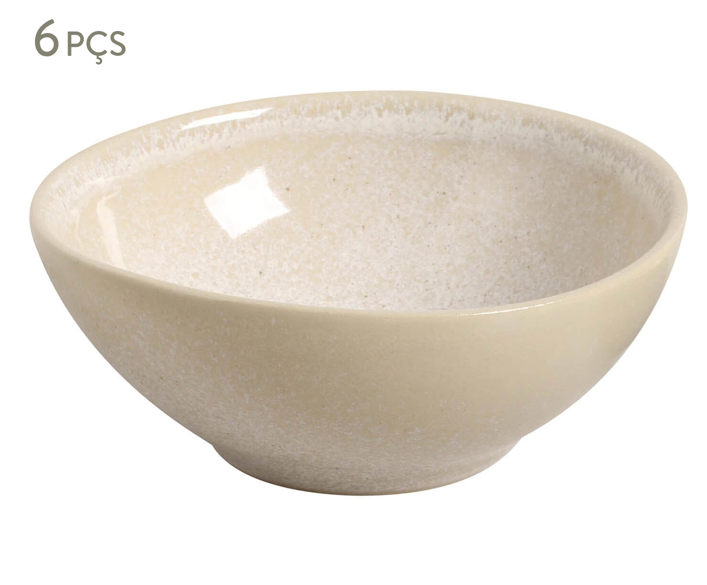Jogo de Cumbucas Coup Stoneware Latte Cru - image 0