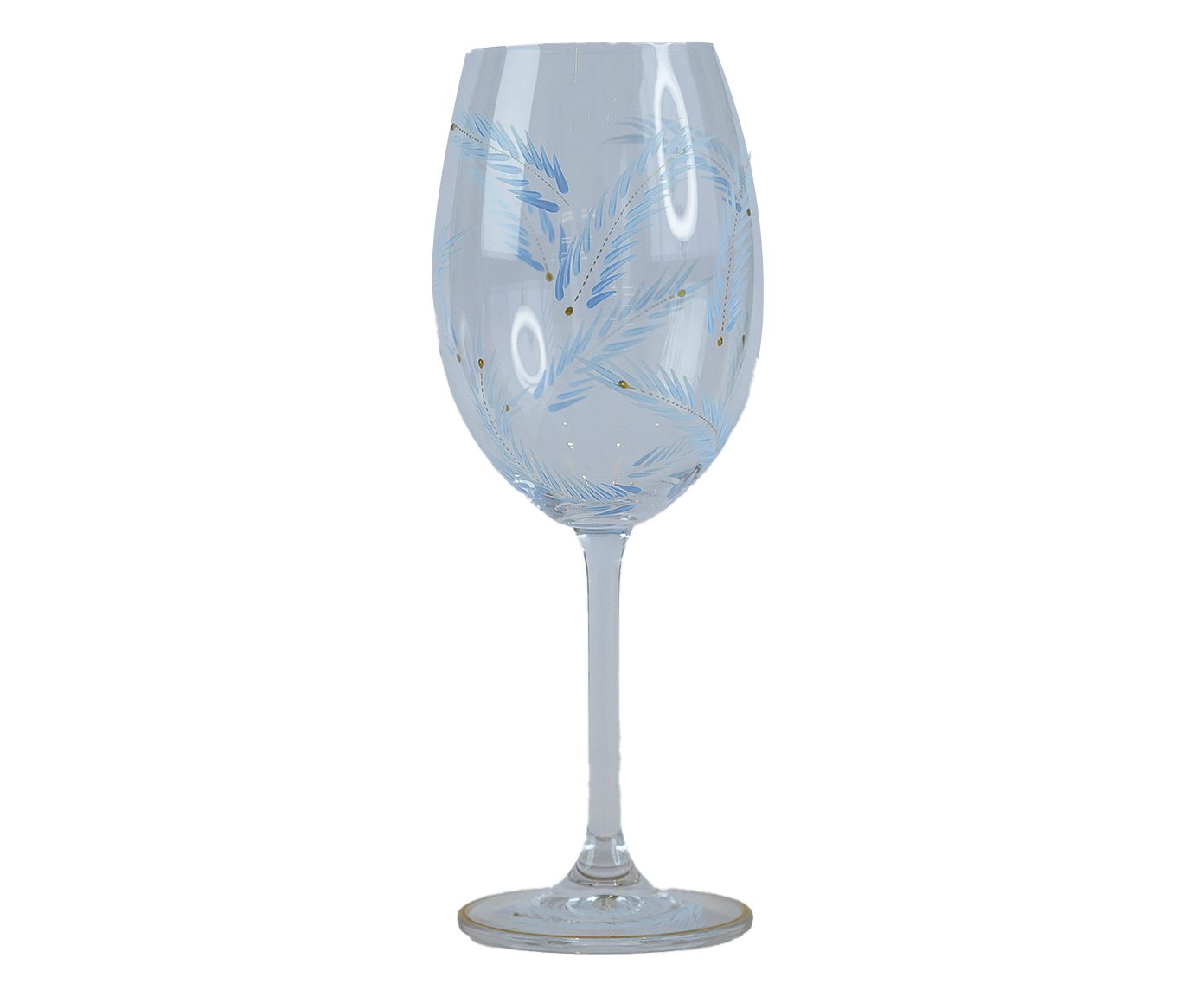 Ta&ccedil;a para Vinho Tinto Gemas Ac&aacute;cia Azul image number 0