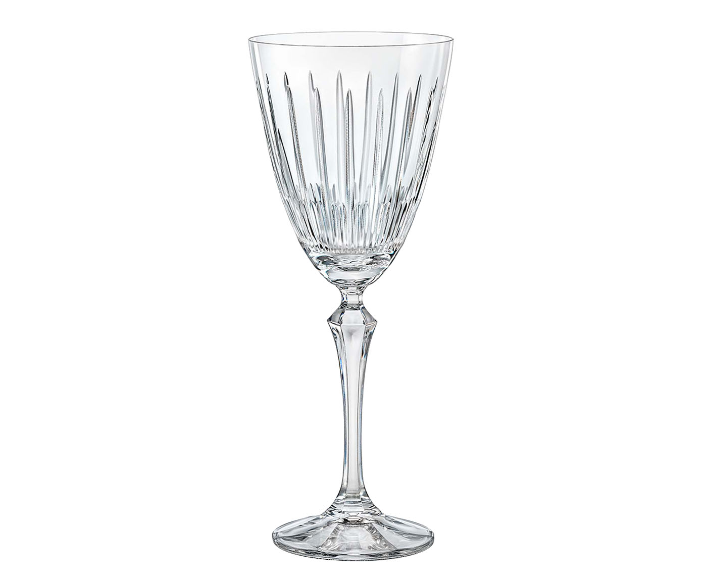 Ta&ccedil;a para &Aacute;gua em Cristal Elizabeth Lapidada image number 0