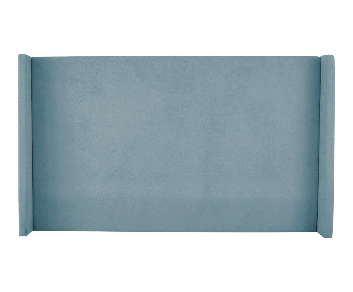 Cabeceira em Boucle Aveludado Classic Azul image number 0