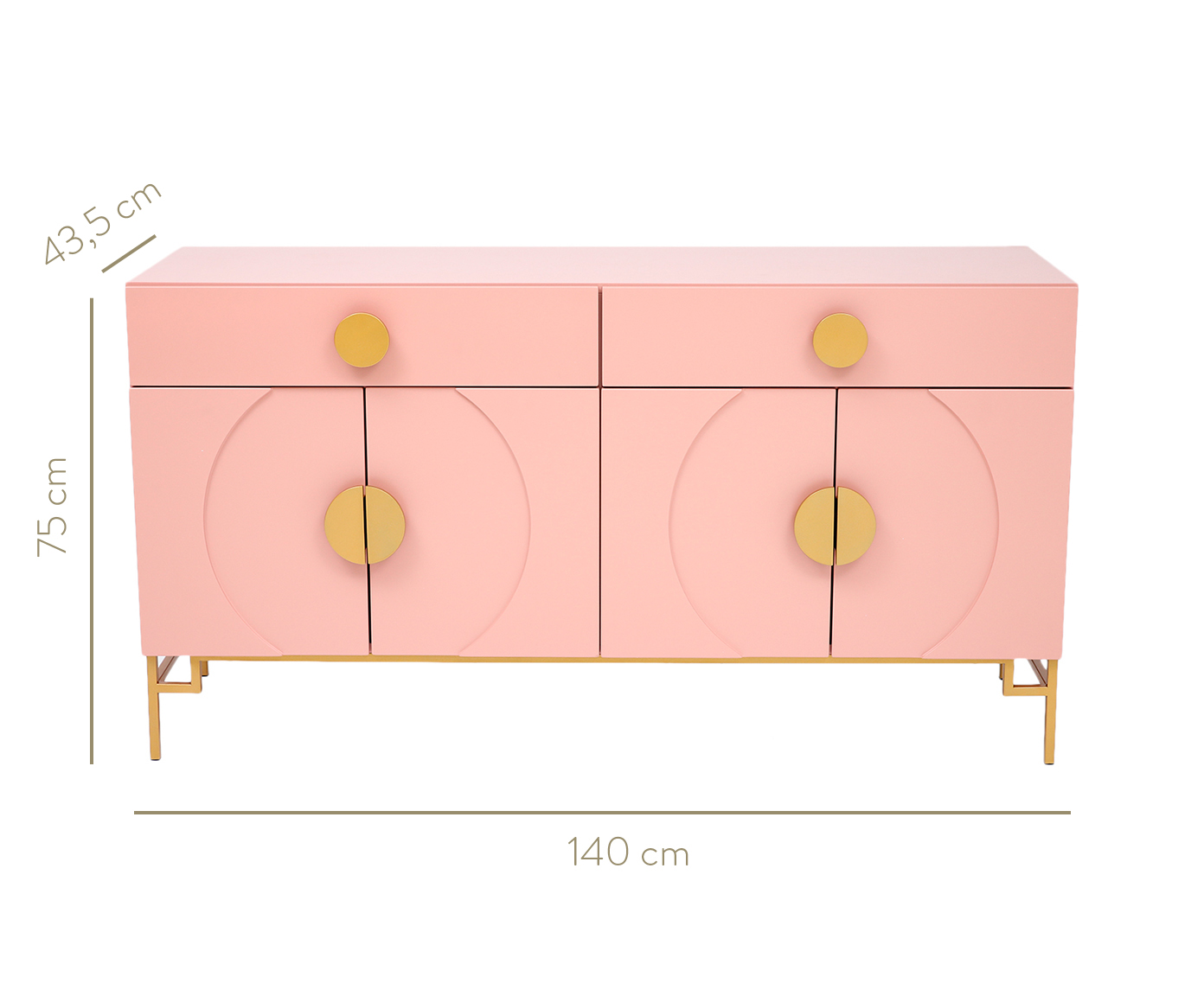 Buffet Duo Cerchio D'Oro - Ros&eacute; image number 13