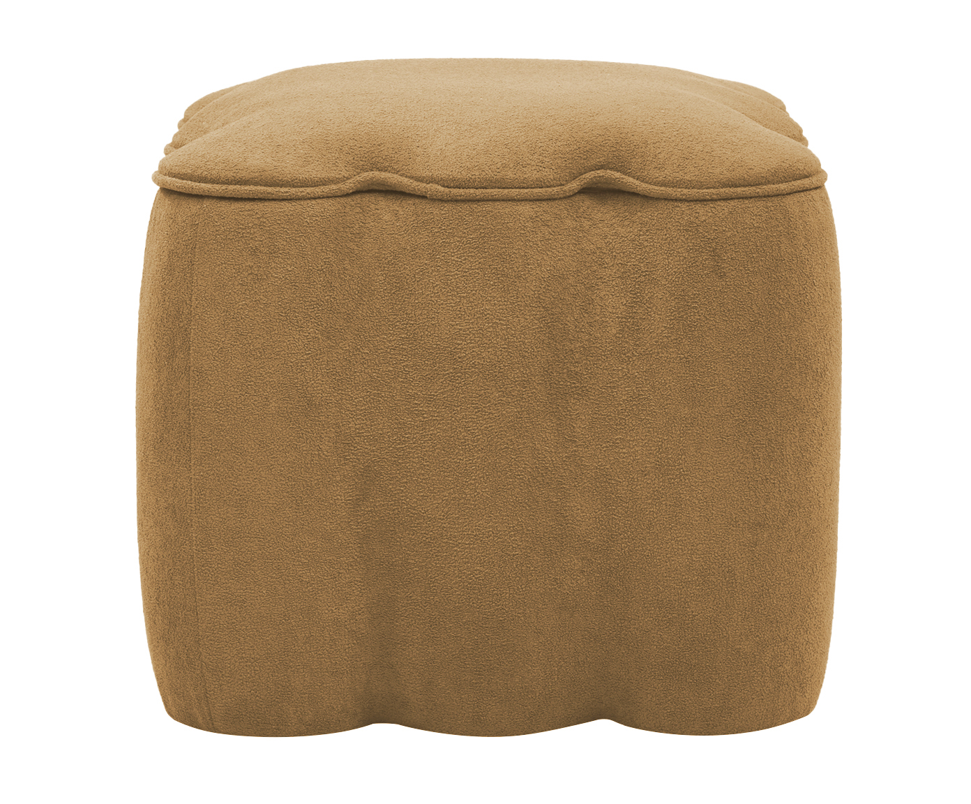 Puff Quadrado Boucle Pitanga image number 3
