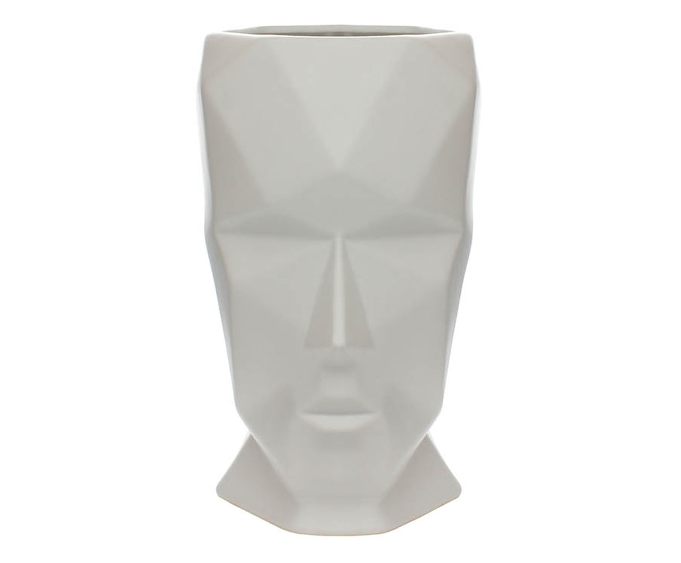 Vaso Face Branco image number 0