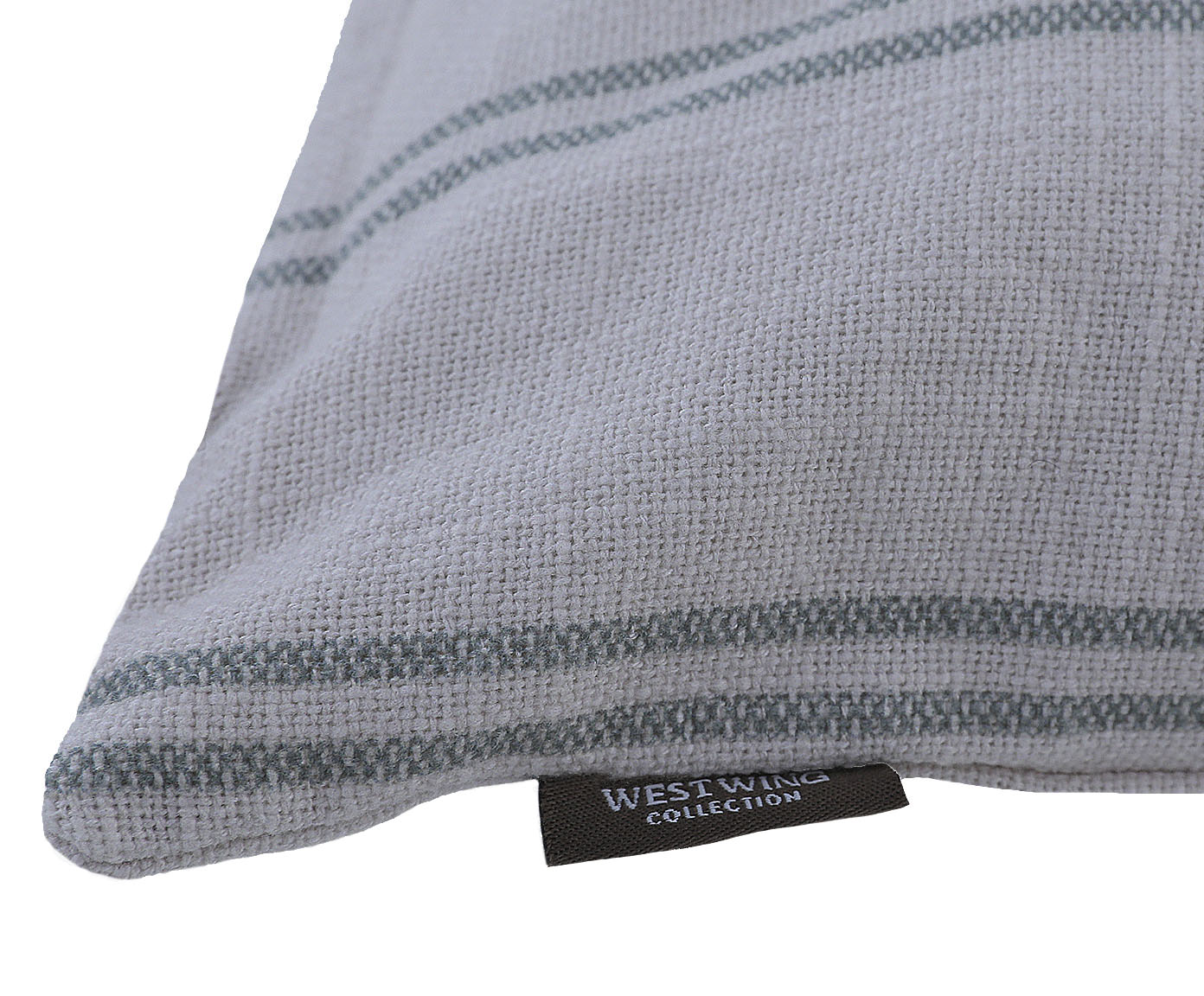 Capa de Almofada Asha Off-White e Verde - image 1