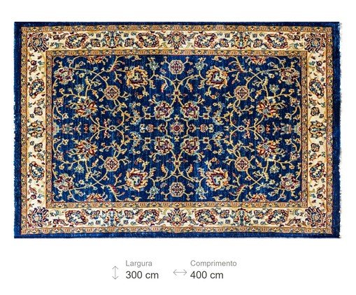 Tapete Turco Kasakh Azul - image 1