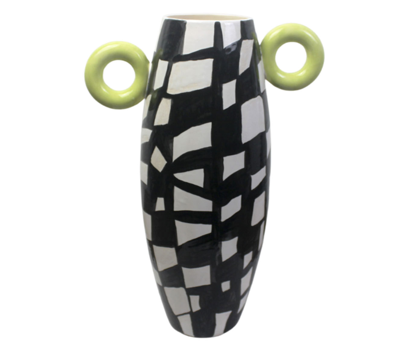 Vaso Zoe Branco e Preto image number 0