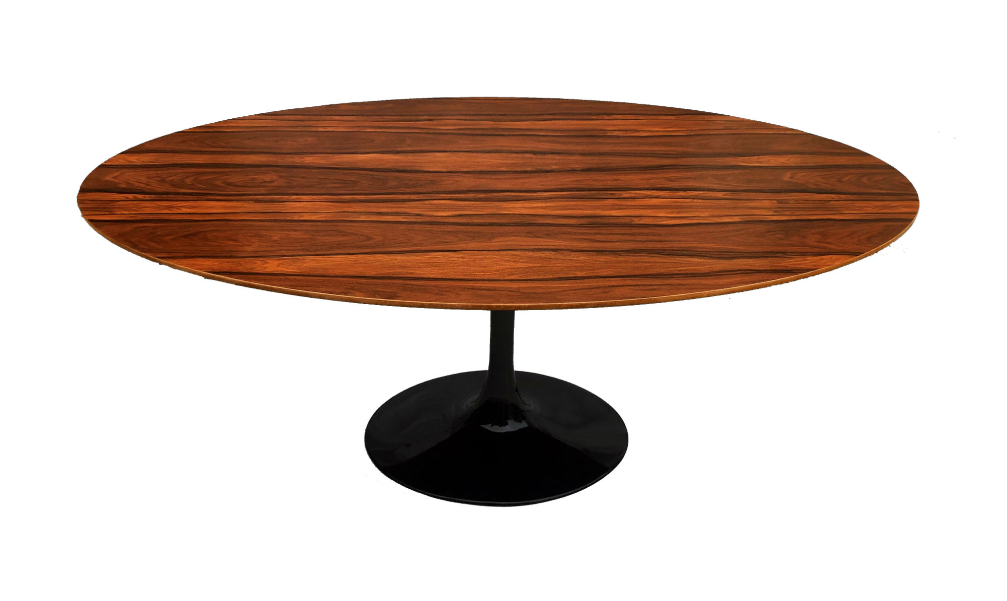 Mesa Saarinen Oval Pau Ferro Base Preta - image 0