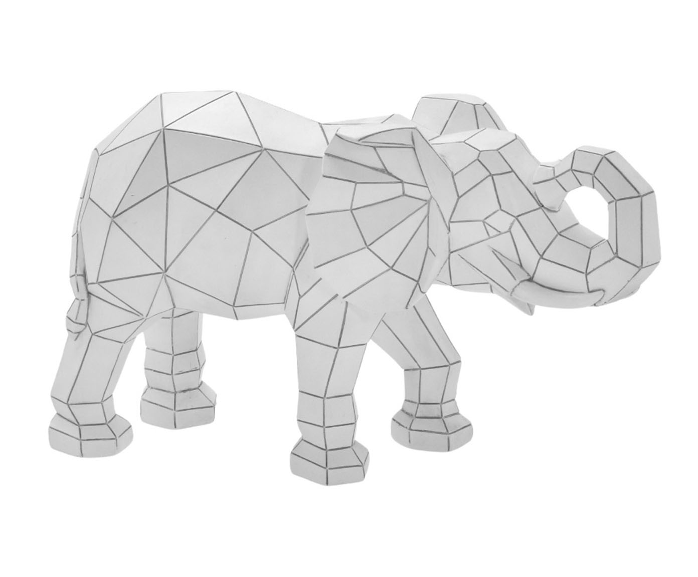 Elefante Decorativo Off White image number 0