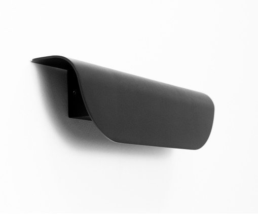 Arandela Vertice Preto e Transparente image number 2