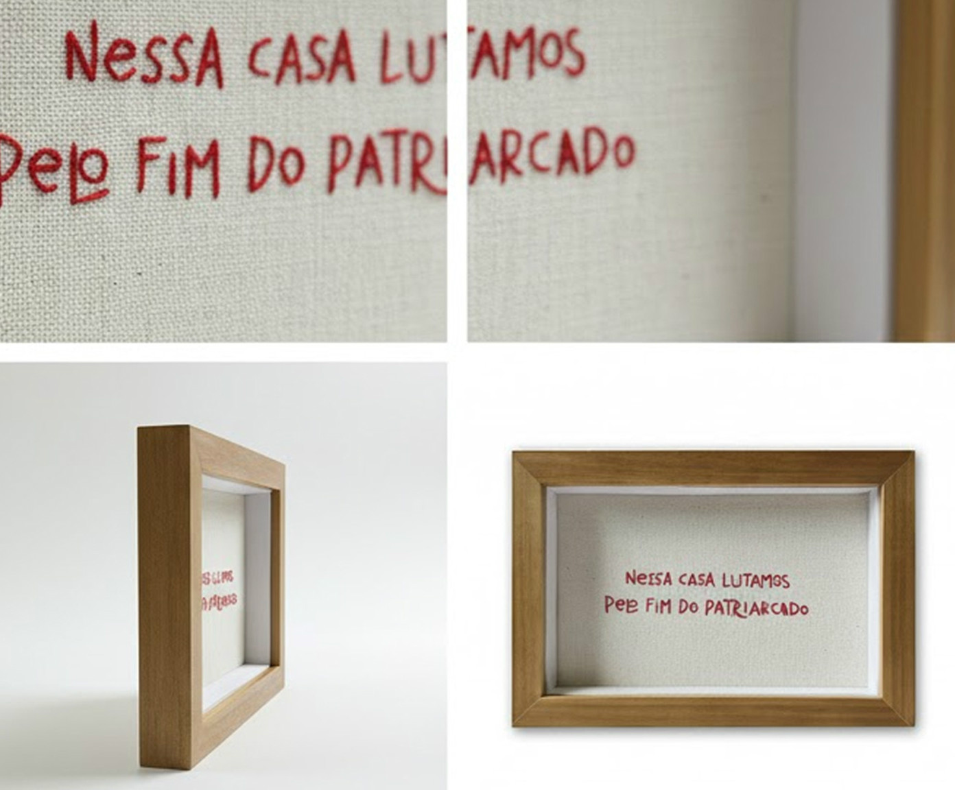 Quadro Luta Vermelho image number 2