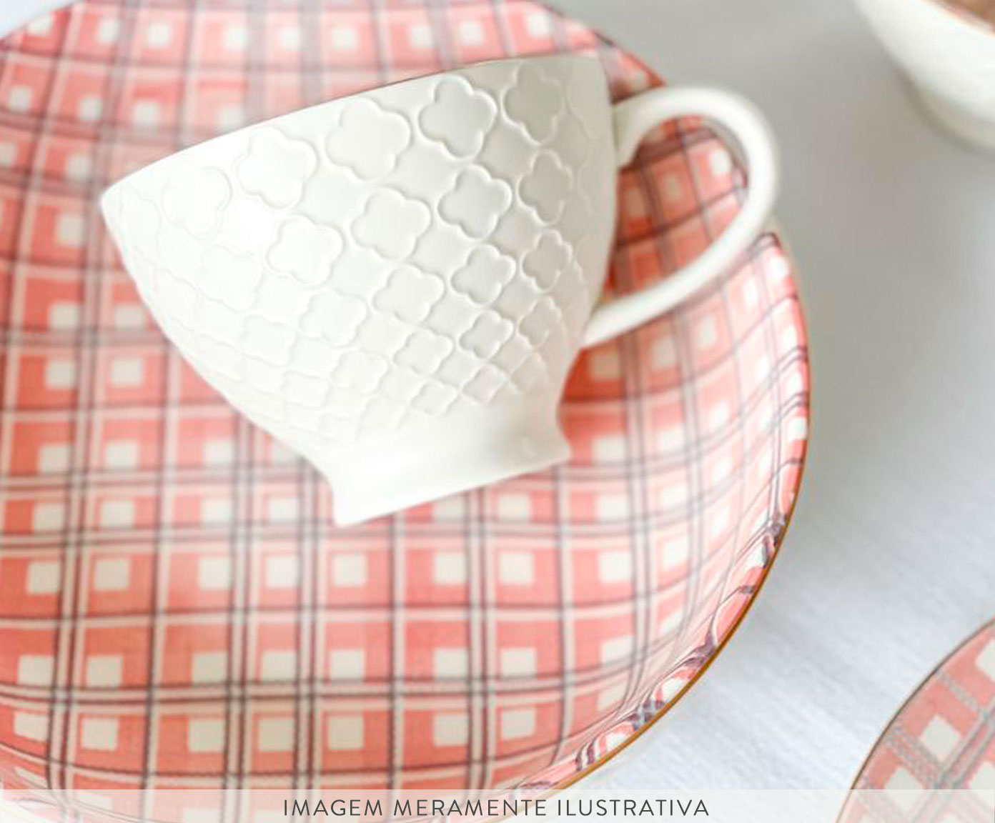 Bowl em Porcelana Luck - Rosa image number 6
