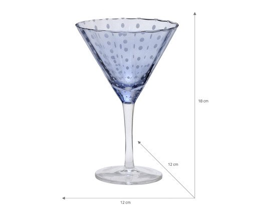 Ta&ccedil;a para drink Ornare Azul image number 1