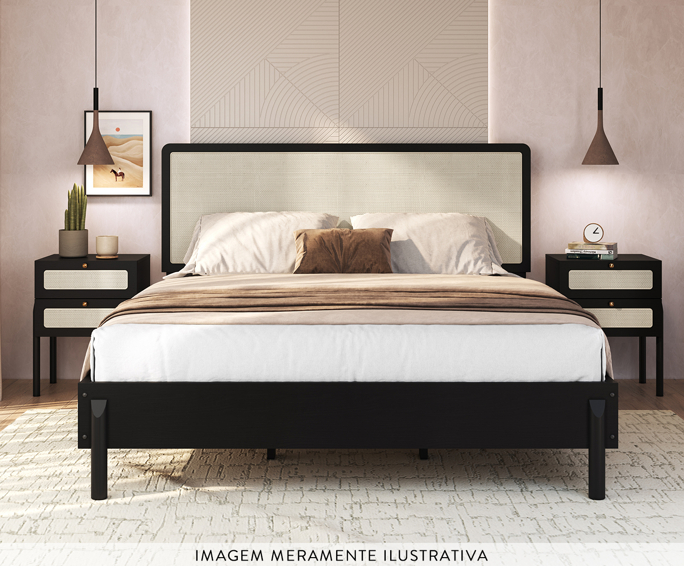 Cama Queen  Palhinha Oslo image number 2
