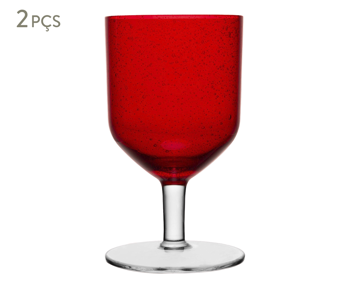 Jogo de Ta&ccedil;as Boreal Vermelho image number 0
