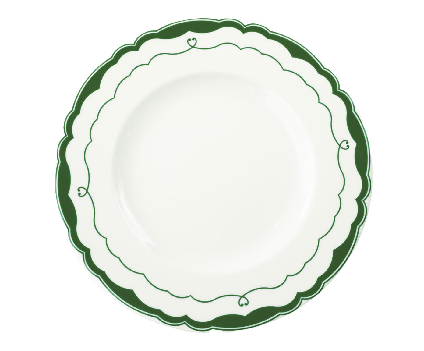 Prato Raso Cannes em Porcelana Verde - image 0
