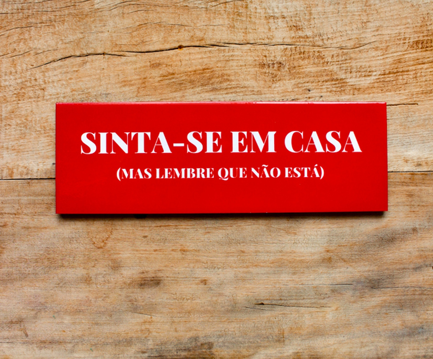 Azulejo Decorativo "Sinta-se Em Casa" image number 1