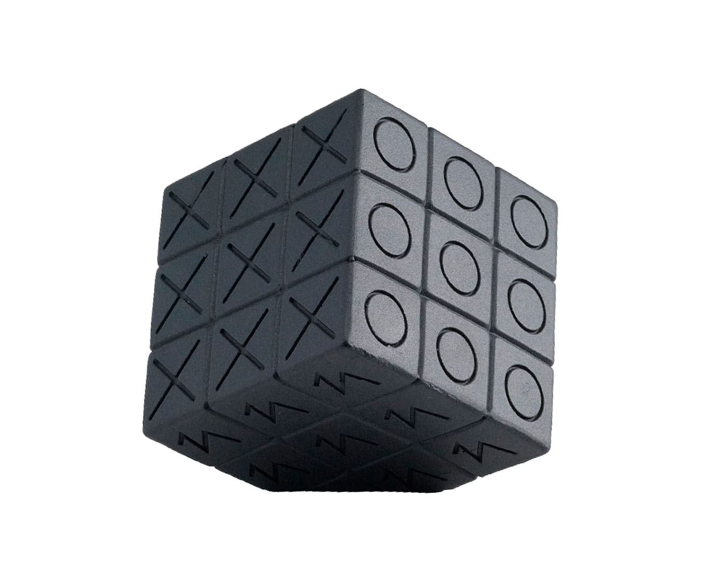 Adorno Cubo Jogo da Velha Preto - image 0