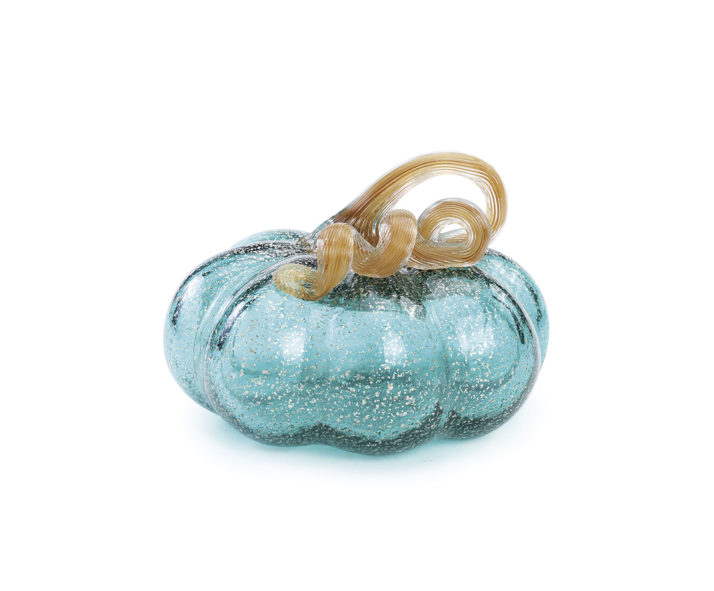 Adorno de Ab&oacute;bora Tiffany I - Azul e Dourado image number 1