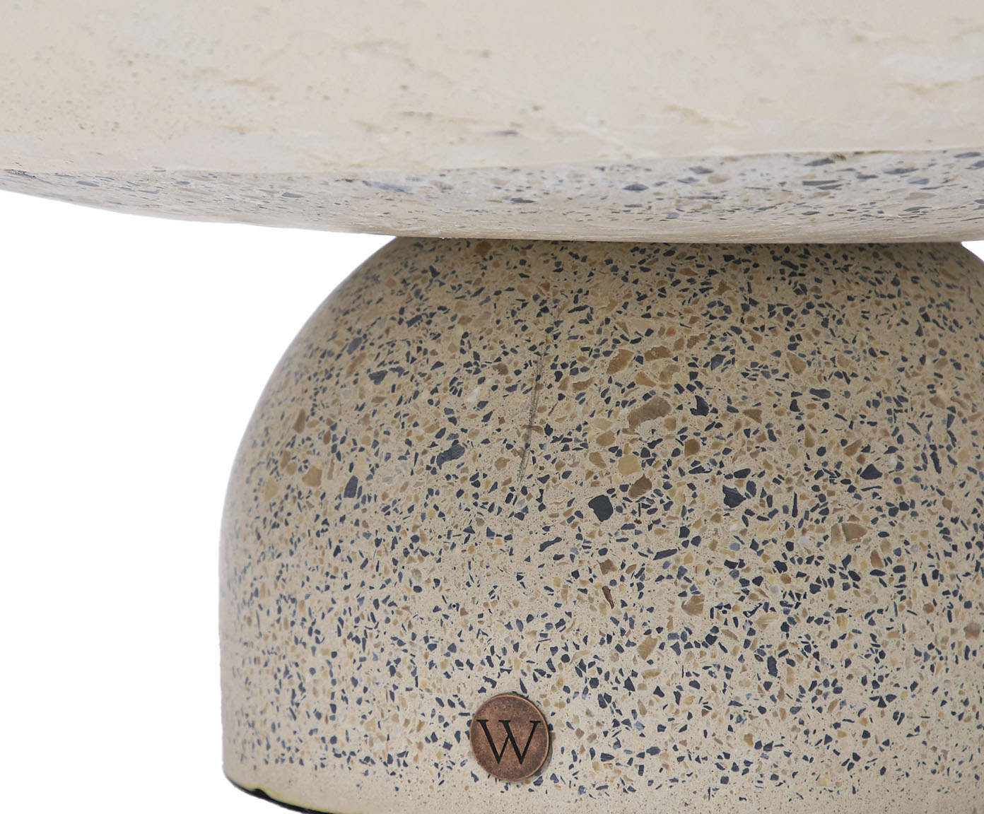 Mesa de Centro M&eacute;dia Brut em Granilite -  Branco image number 7