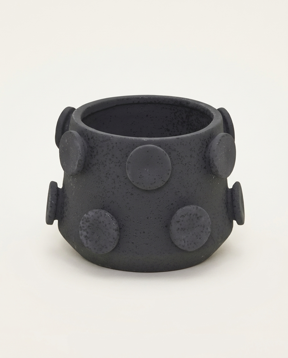 Cachepot Gordon I - Preto image number 4
