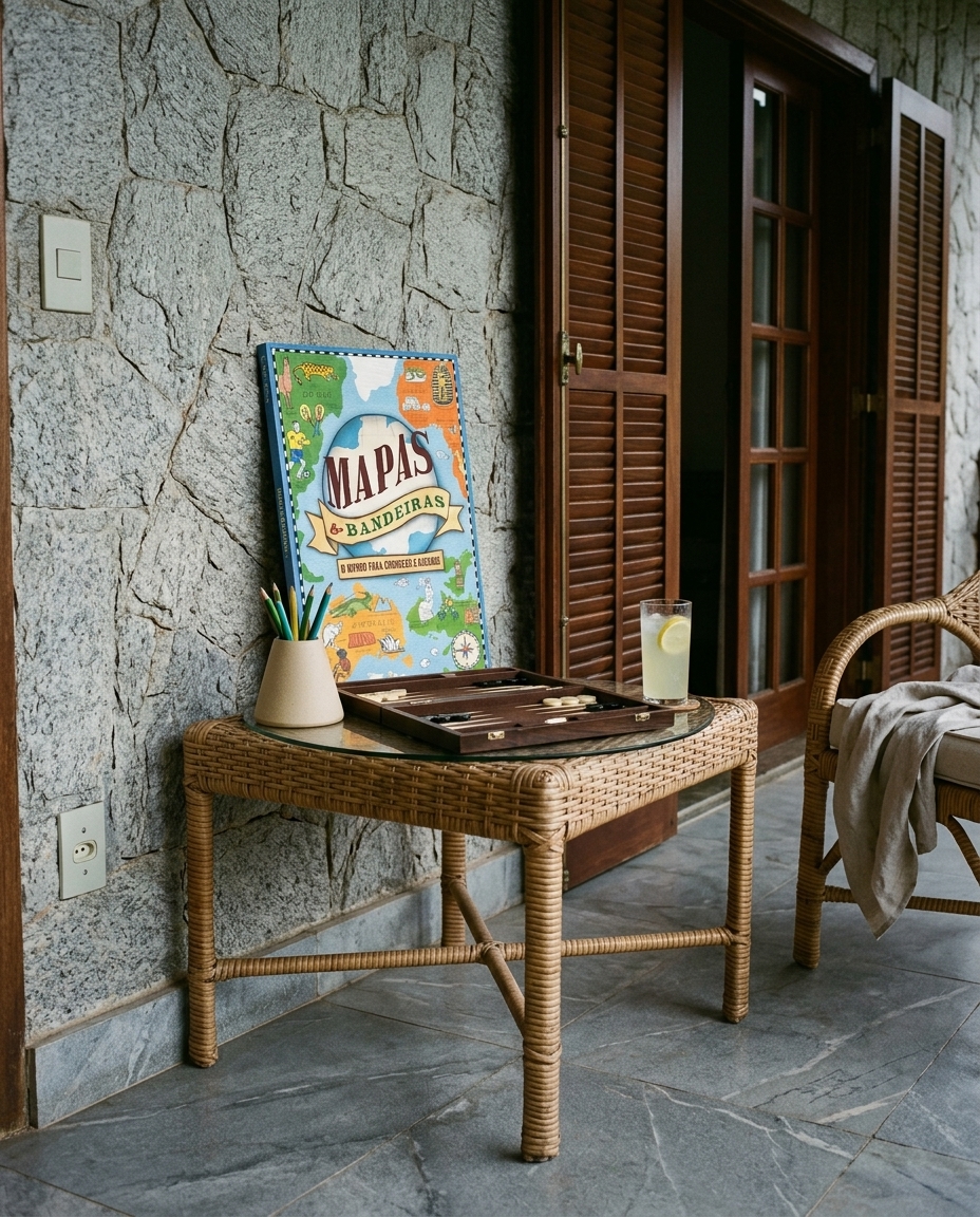 Livro "Mapas & Bandeiras - Um Mundo Para Conhecer E Colorir" - image 1