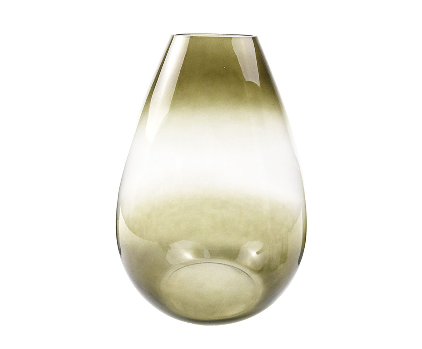 Vaso Decorativo Flou Fum&ecirc; M&eacute;dio - image 0