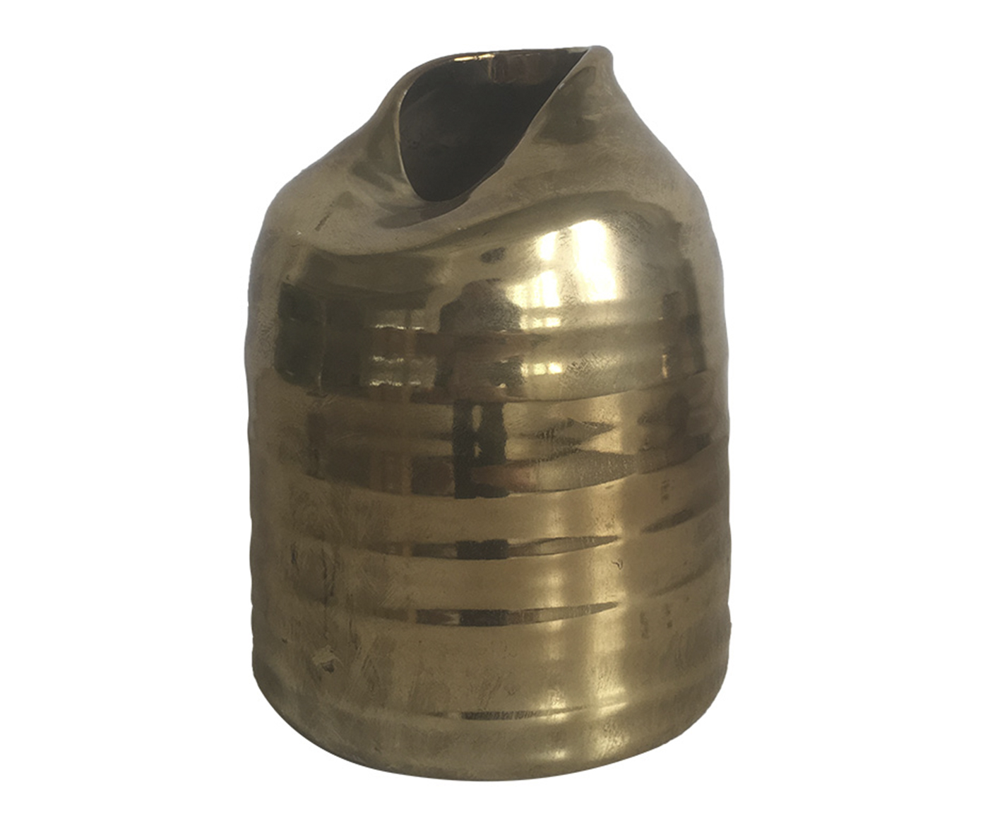 Vaso Decorativo Finezza Dourado - image 0