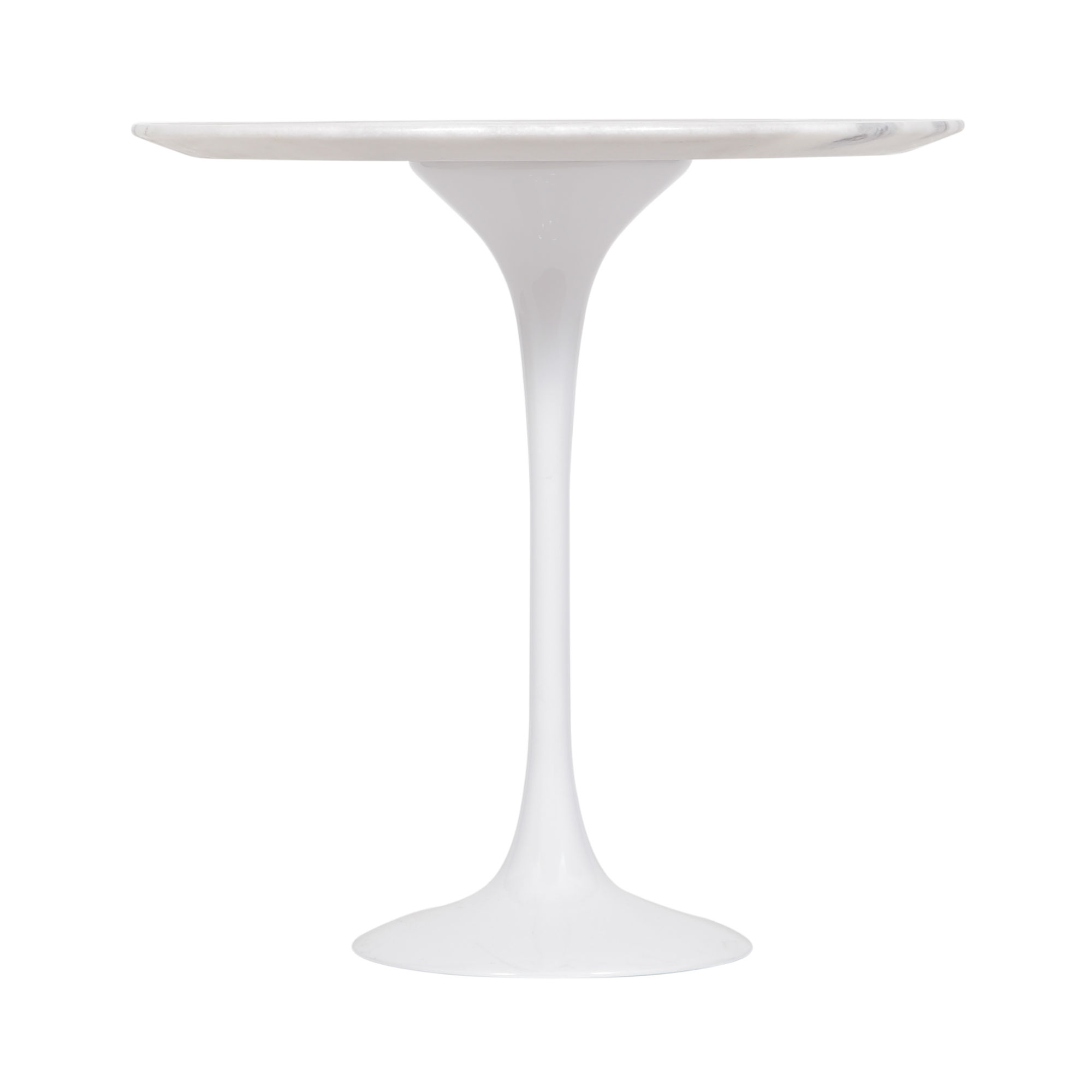 Mesa Saarinen Lateral Oval Espirito Santo Base Branca - image 1