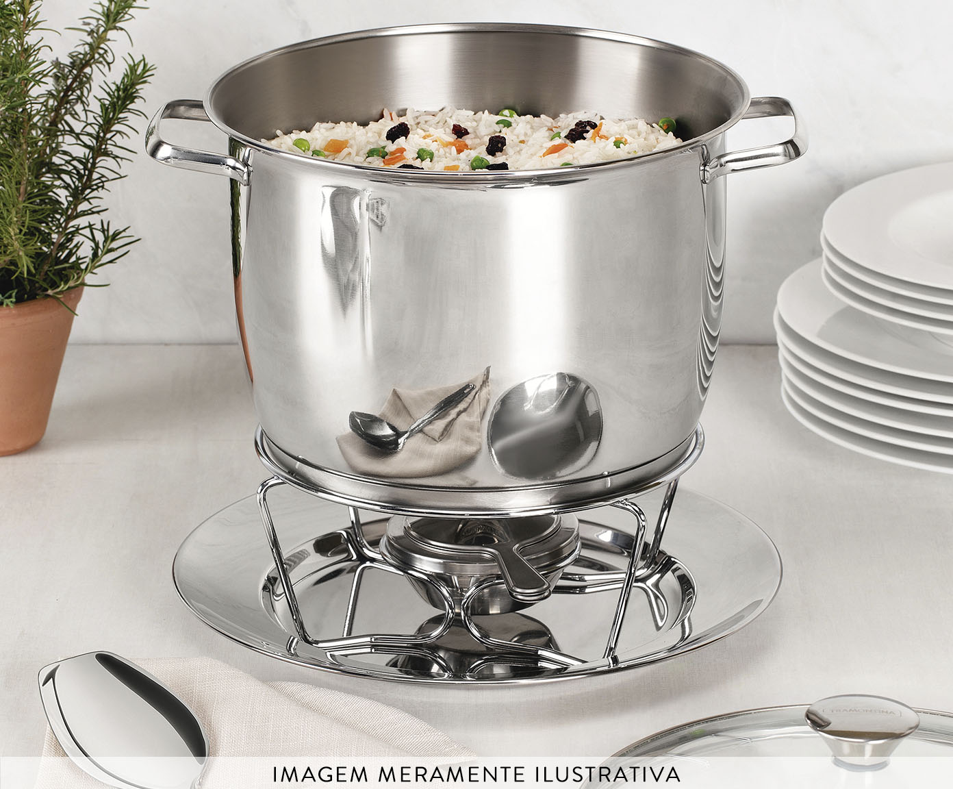 Colher Arroz em Inox Extrata image number 3