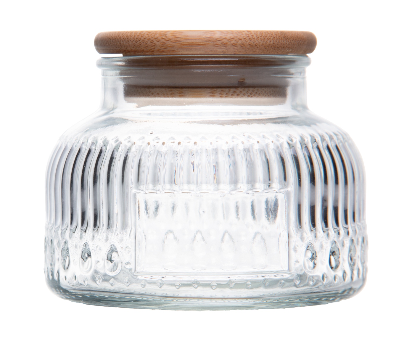 Pote com Tampa de Bambu Lumi image number 2