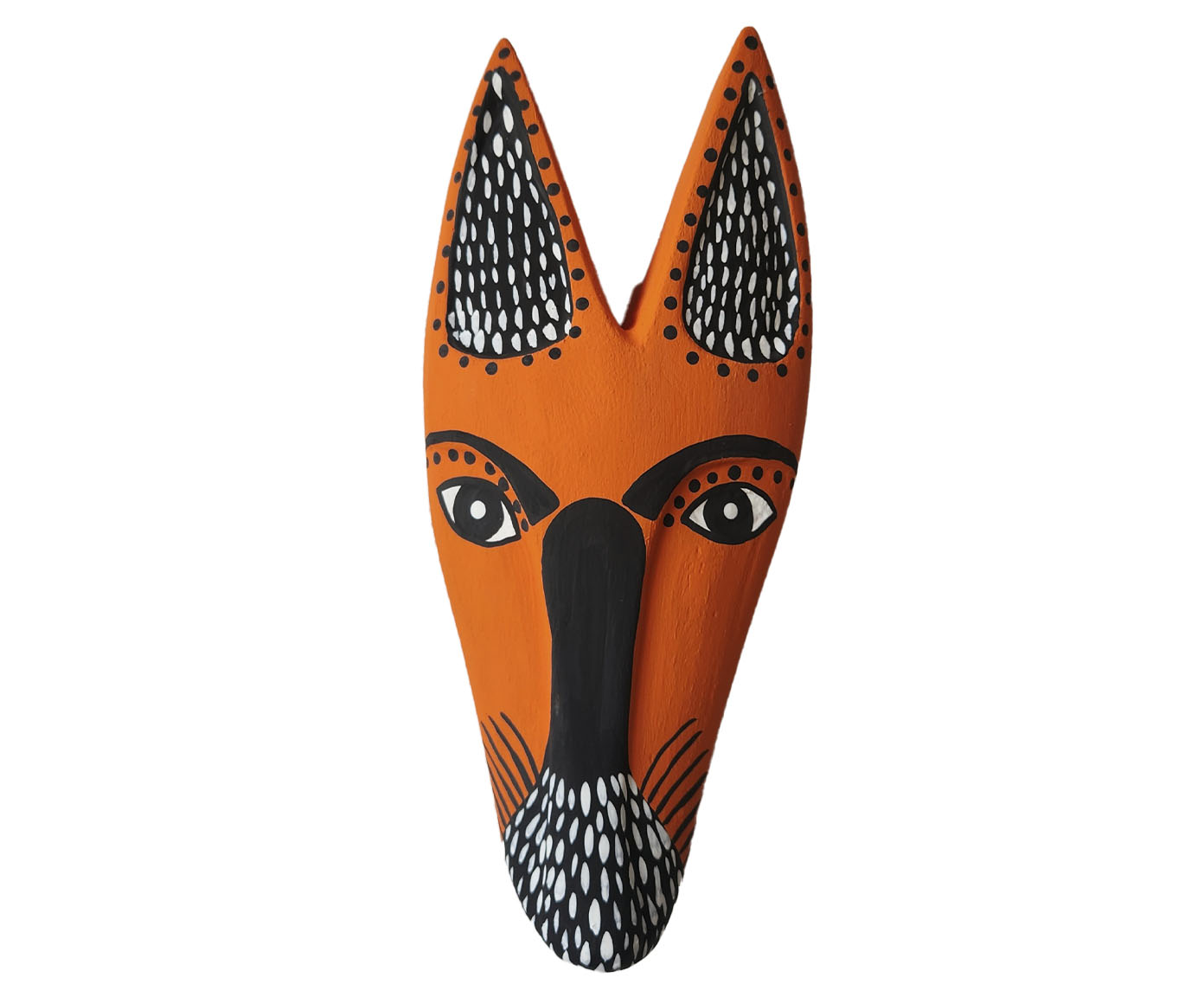 M&aacute;scara Z&eacute; Crente Lobo Laranja image number 0