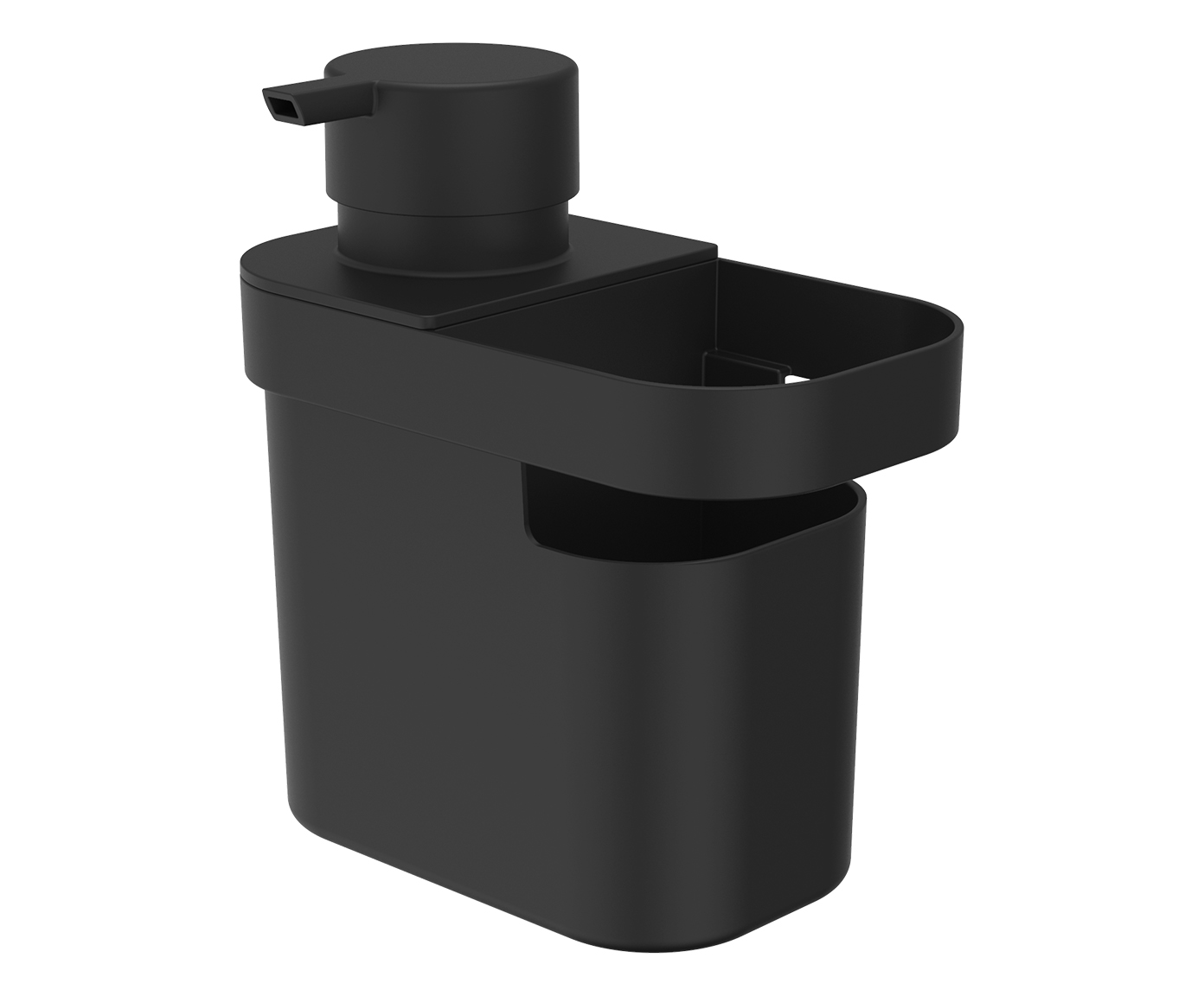 Dispenser de Detergente e Organizador Trium Preto - image 0
