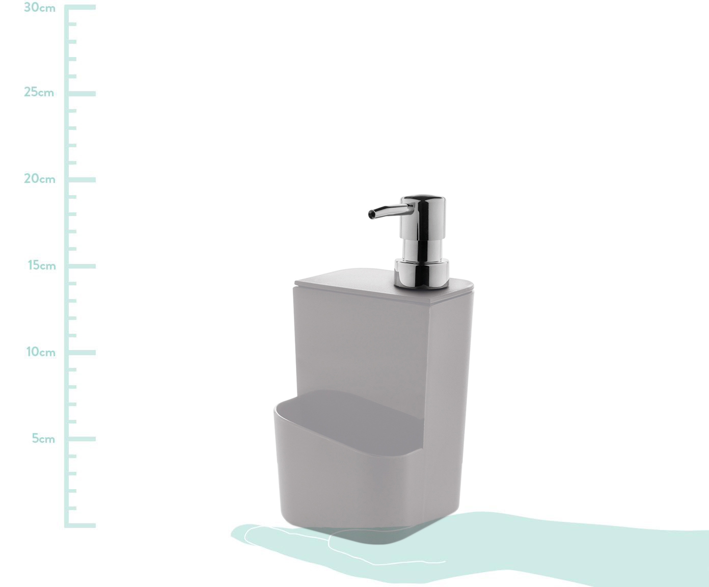 Dispenser para Detergente Deniz - Branco image number 2