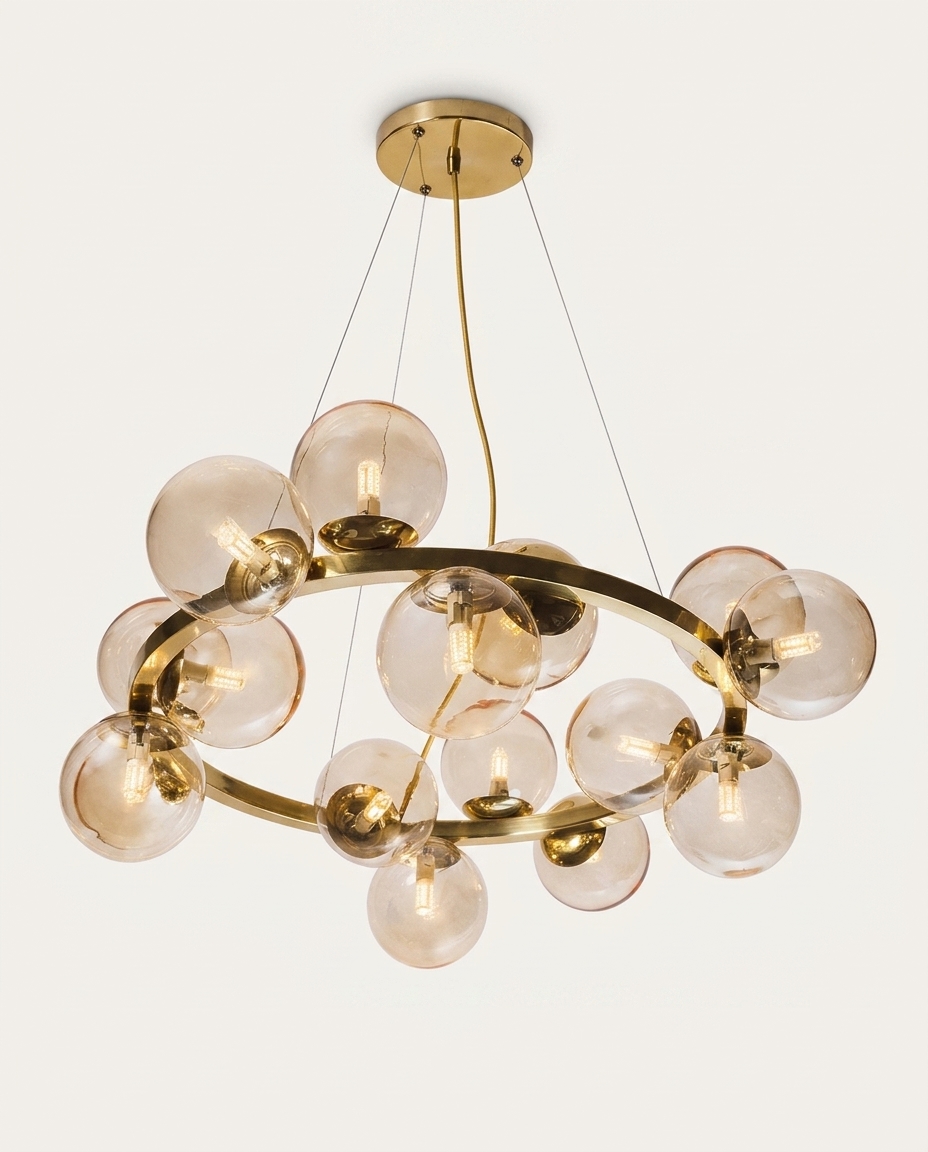 Pendente Espinilo Dourado - Bivolt image number 2