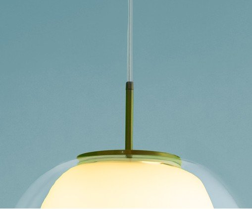 Pendente Manzoni Transparente e Dourado image number 3