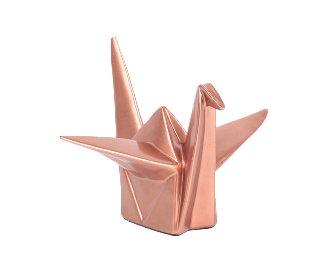 Adorno Origami P&aacute;ssaro Acobreado - image 0