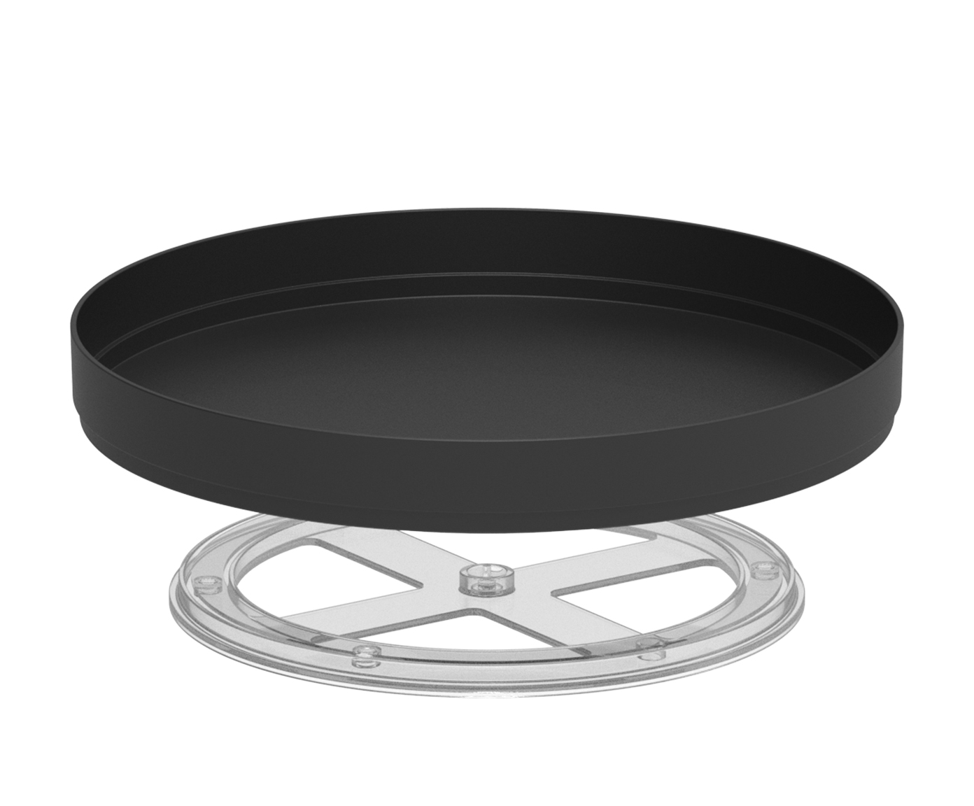 Organizador Giratorio Baixo Lume Preto - image 1