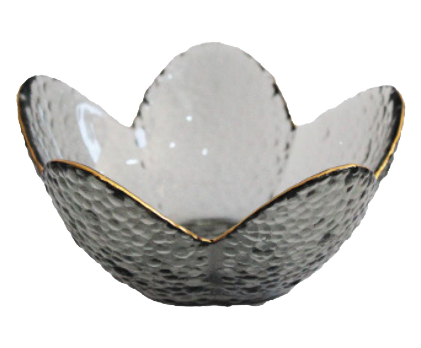Porta-Vela Brisa Cinza Flor Dourado image number 0
