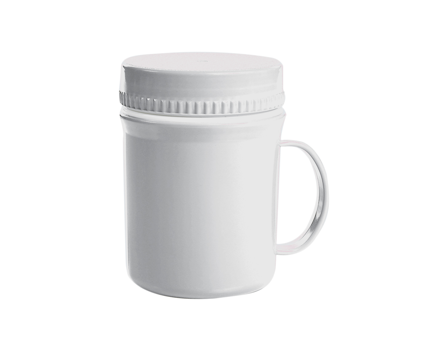 Caneca T&eacute;rmica Herm&eacute;tica Bene Branca image number 0