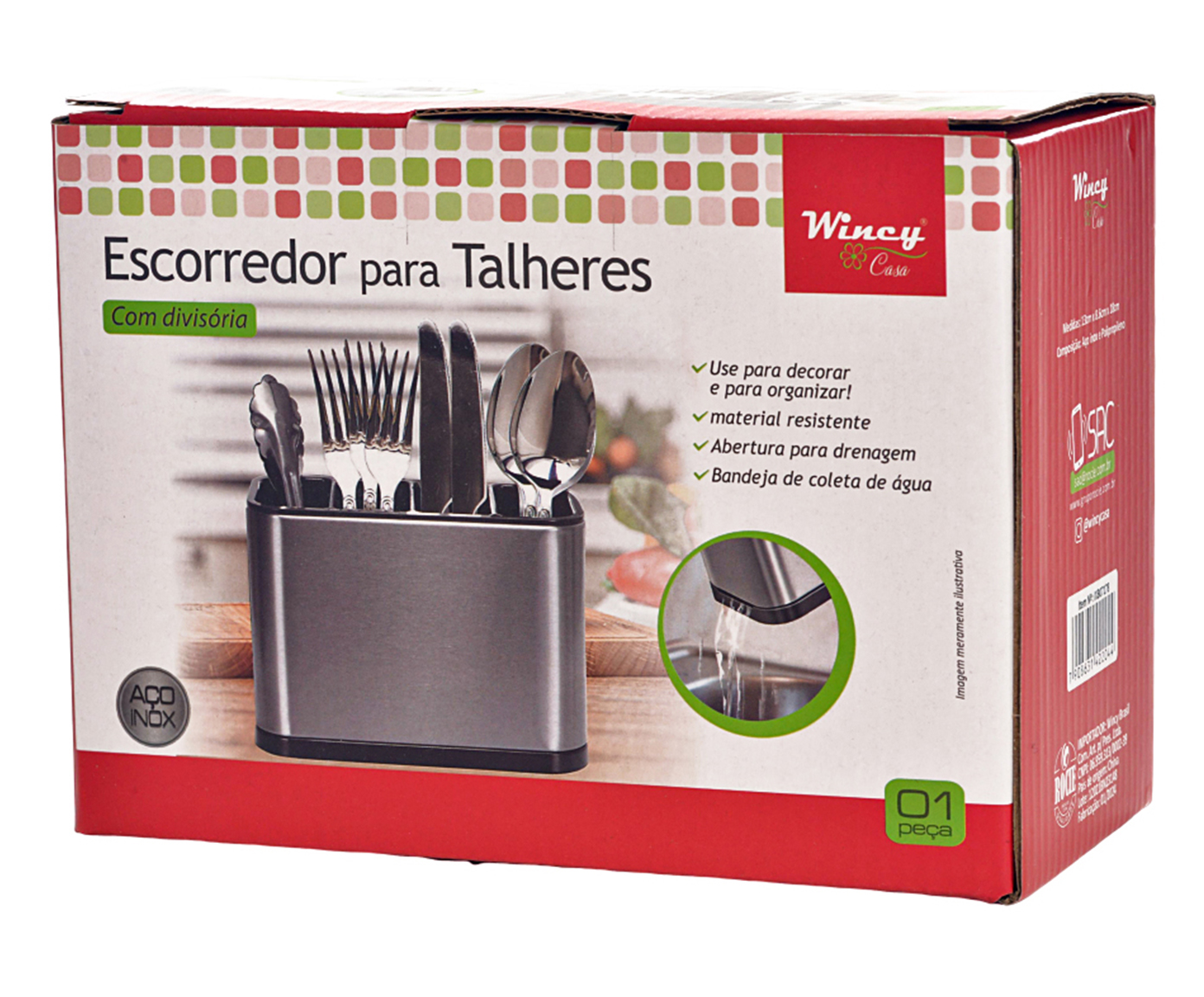 Escorredor de Talheres Inox image number 2