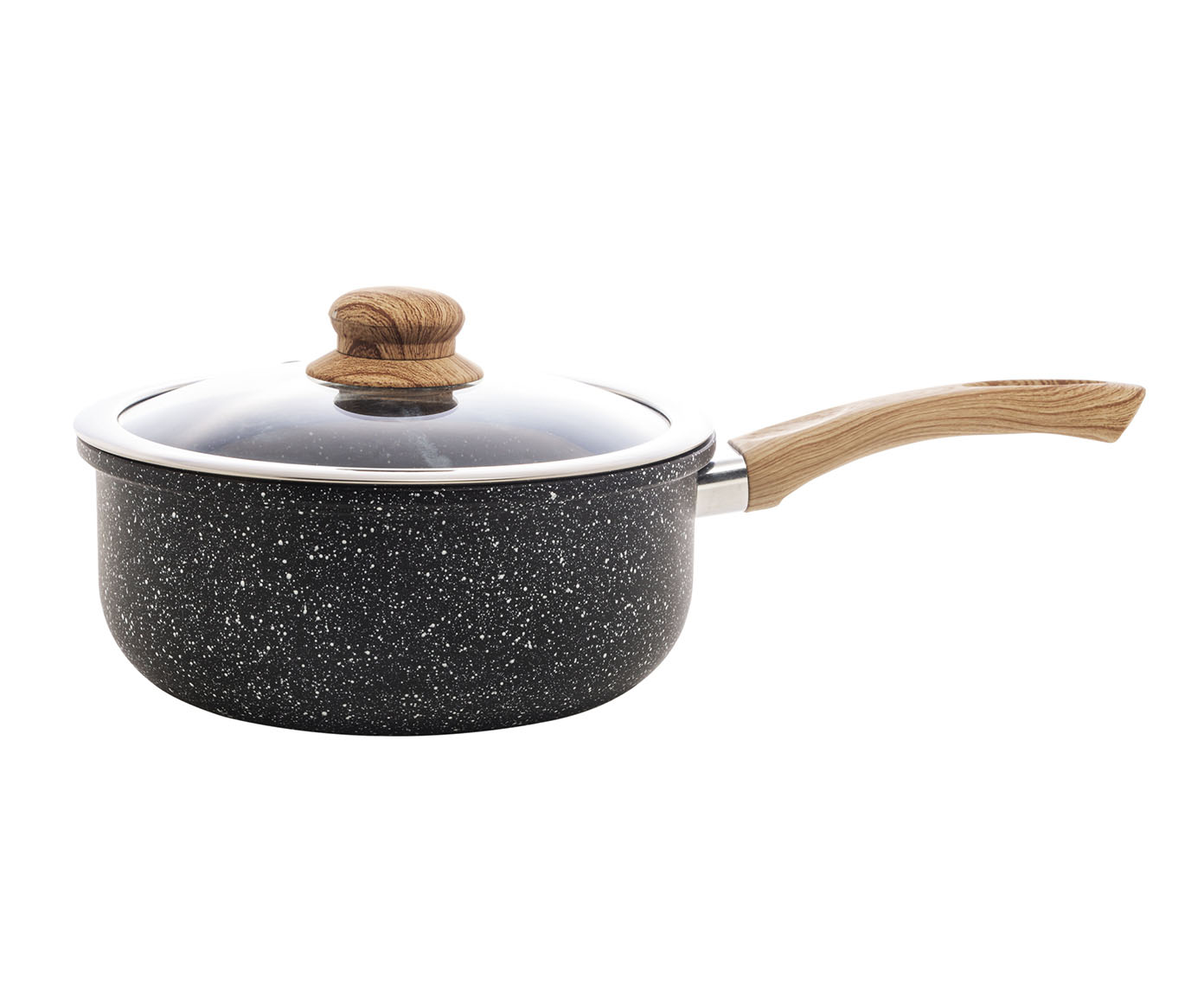 Panela de Indu&ccedil;&atilde;o e Tampa Granilite Preta - image 1