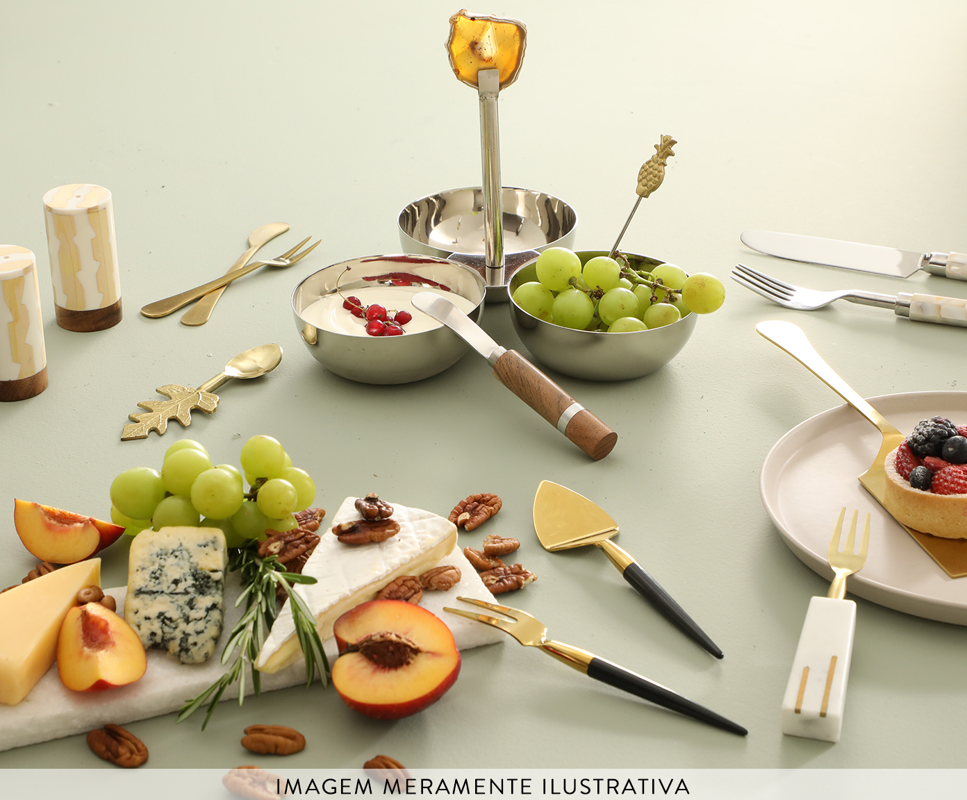 Colher para Servir Dish it Up - Prata image number 5