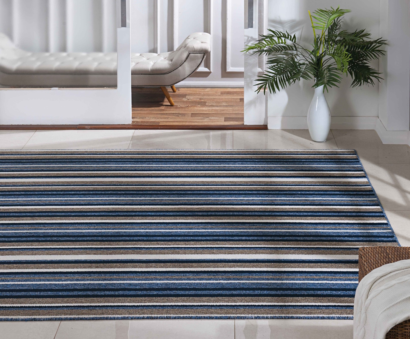 Tapete Detroit Stripes Azul image number 3