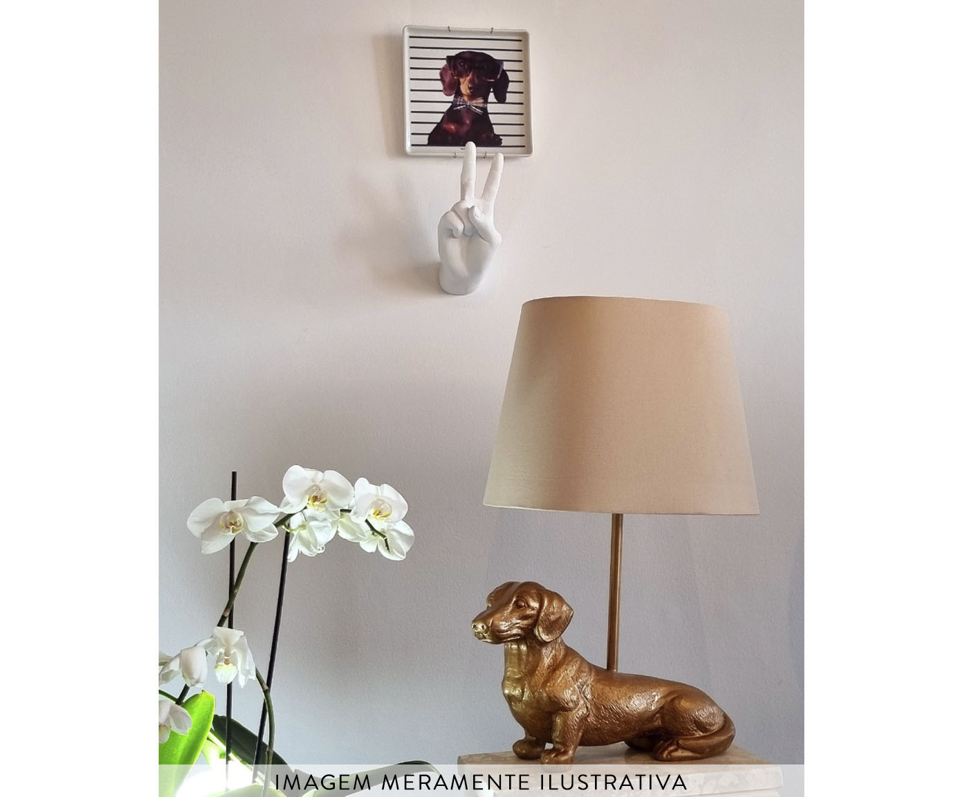 Prato de Porcelana Dachshund Juarez - image 1