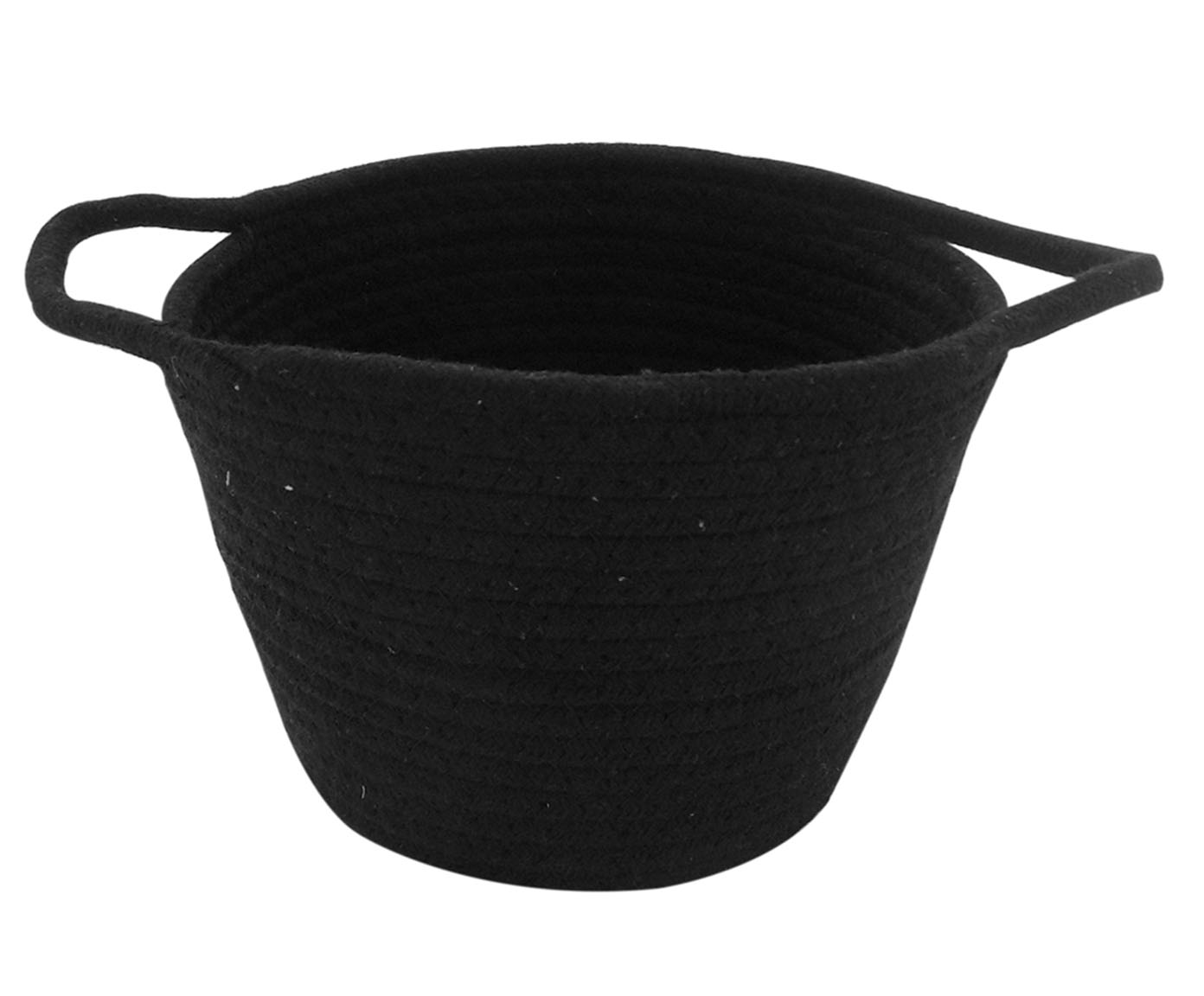 Cesto Round Gist Cotton Black image number 0