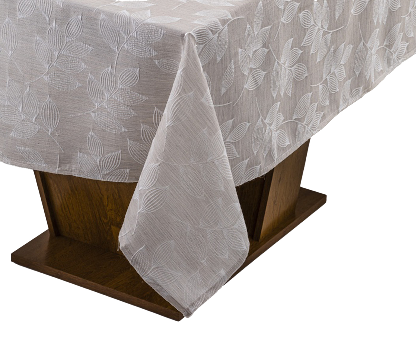 Toalha de Mesa Imperme&aacute;vel Folhas Natural image number 0